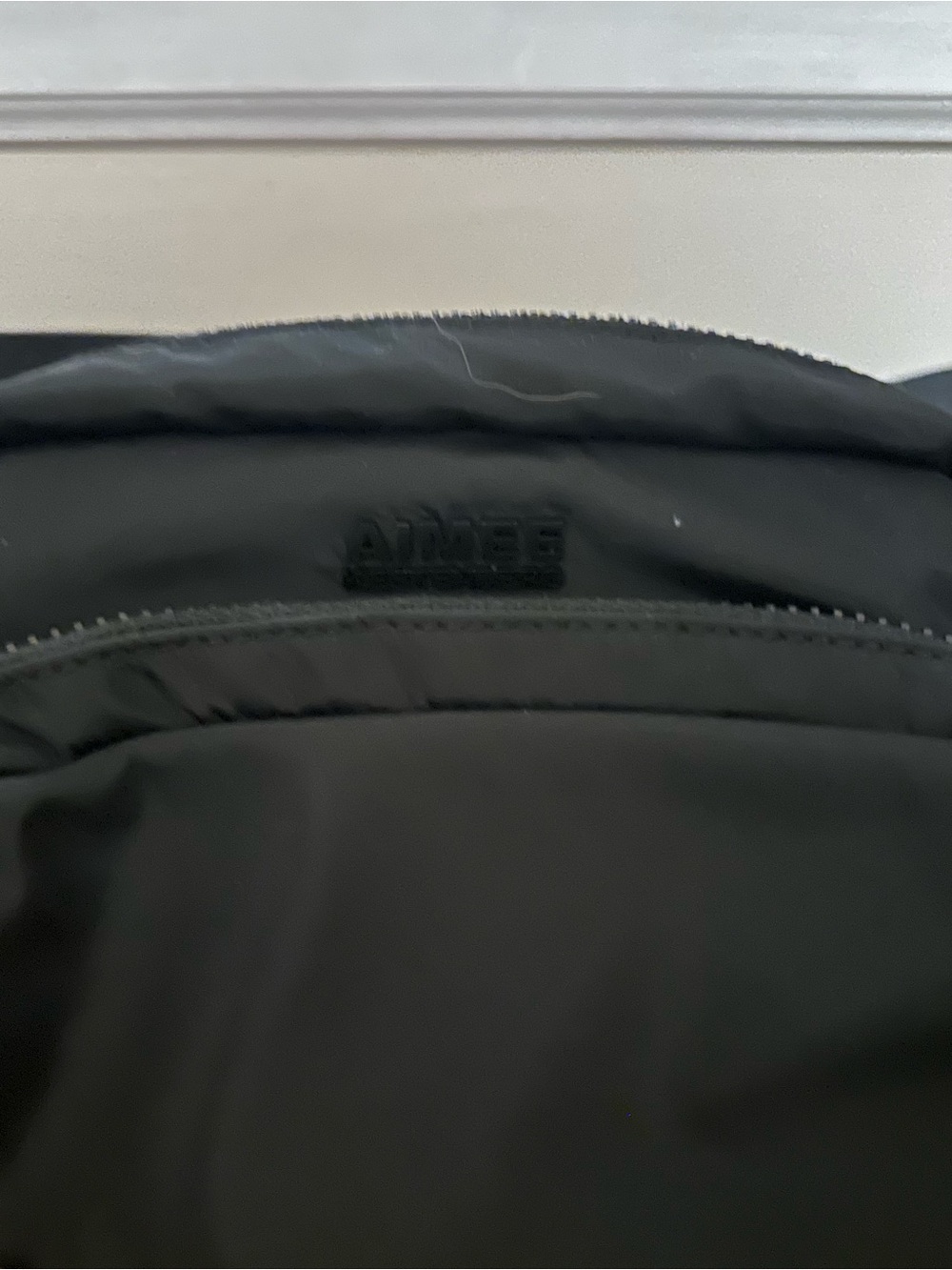 Aimee Kestenberg Black Nylon Crossbody Bag